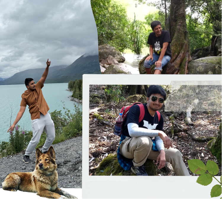 Hiking collage